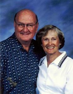 Jeanne & John Foster Grandma and Grandpa Foster Portrait